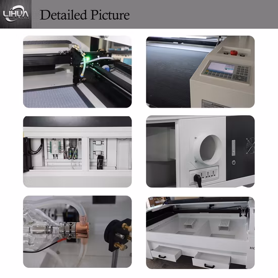 Precio de fábrica 1390 1610 Cortador láser 100W 150W 180W 260W 300W Espuma Plástico Papel textil MDF Cuero Acrílico Tela de madera Máquina de grabado láser CO2 CNC