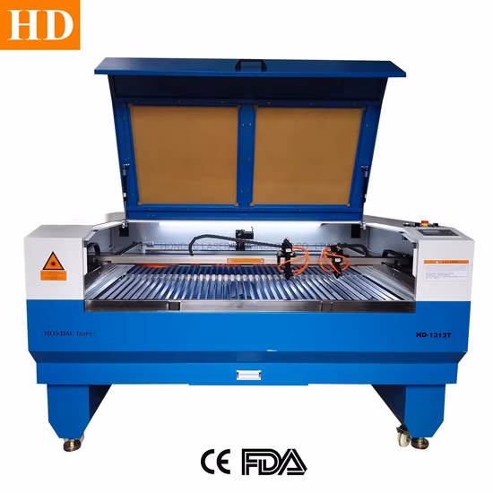 Reci Cdwj Yongli Efr 100W 130W 150W Strip Updown Table Acrílicos Madera PVC Espuma plástica Tela Cuero Papel Corte láser Grabado Máquina de impresión 1390 1325